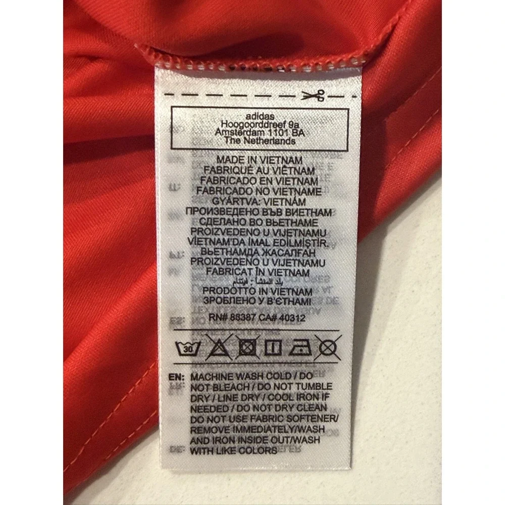 adidas Chile National Team Soccer Jersey Mens L Red Slim Fit KB3427 NEW